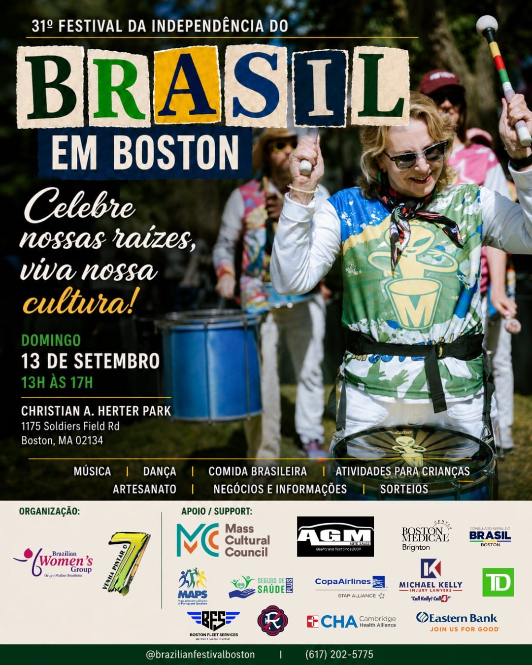 Festival da Independência do Brasil celebra 31ª edição com programação especial em Boston