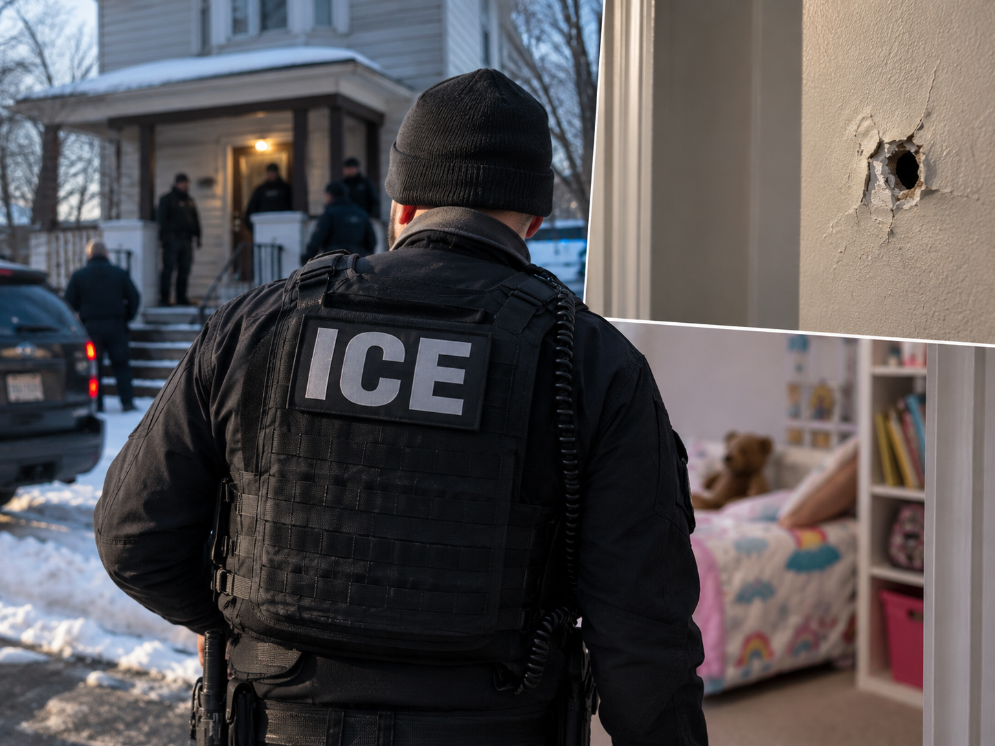 Agente do ICE é acusado de atirar contra imigrante dentro de casa e mentir ao FBI