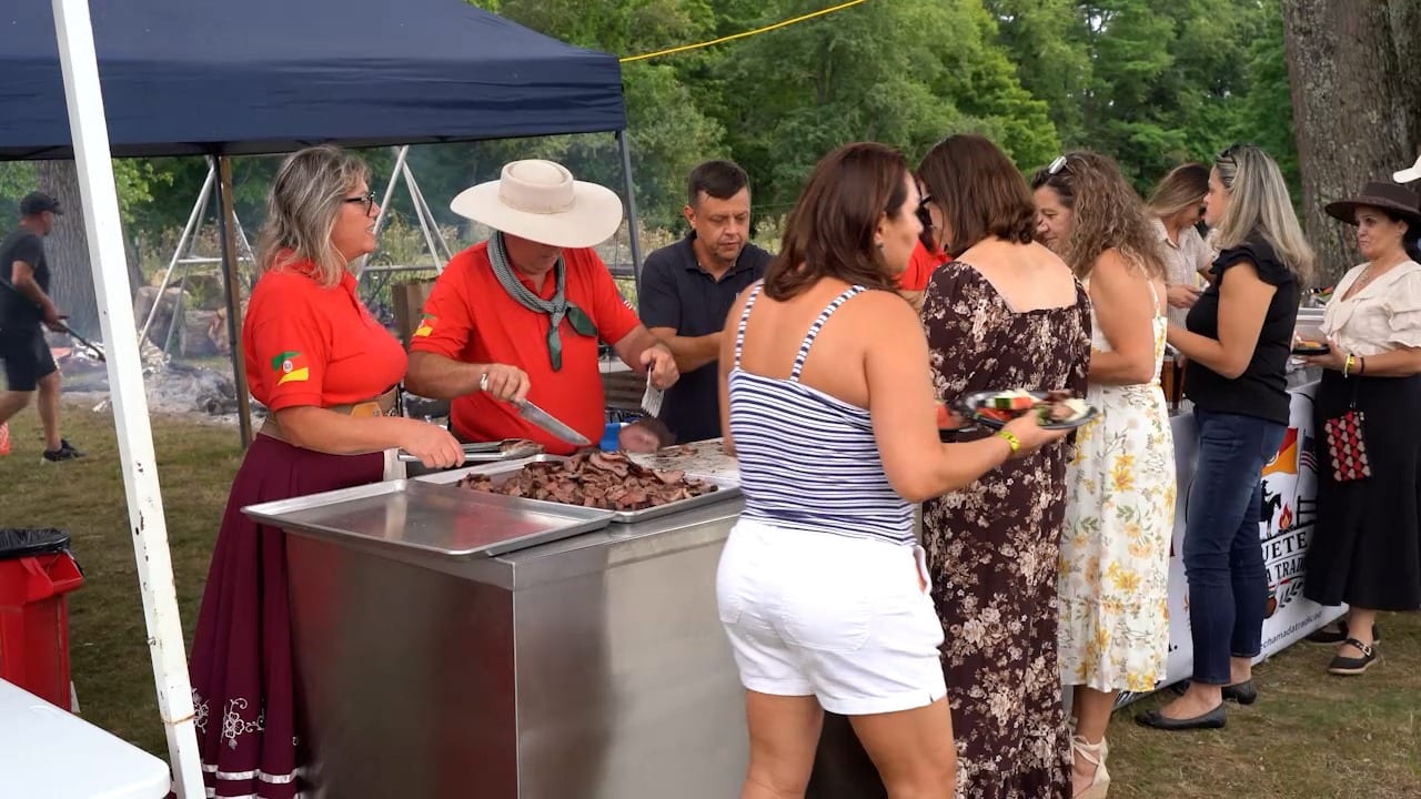 BTTV destaca tradição gaúcha no recebimento da Chama Crioula em Mont Vernon, NH