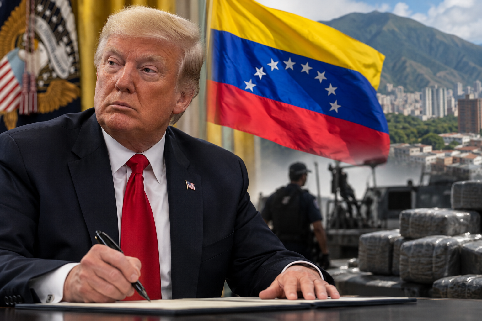 Trump retira Venezuela de lista de países que falharam no combate ao narcotráfico após mais de 20 anos