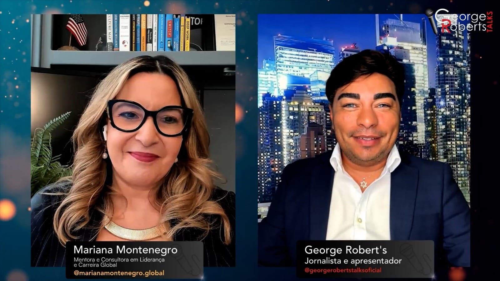 A Arte da Liderança Global: George George Robert's Entrevista Mariana Montenegro na BTTV