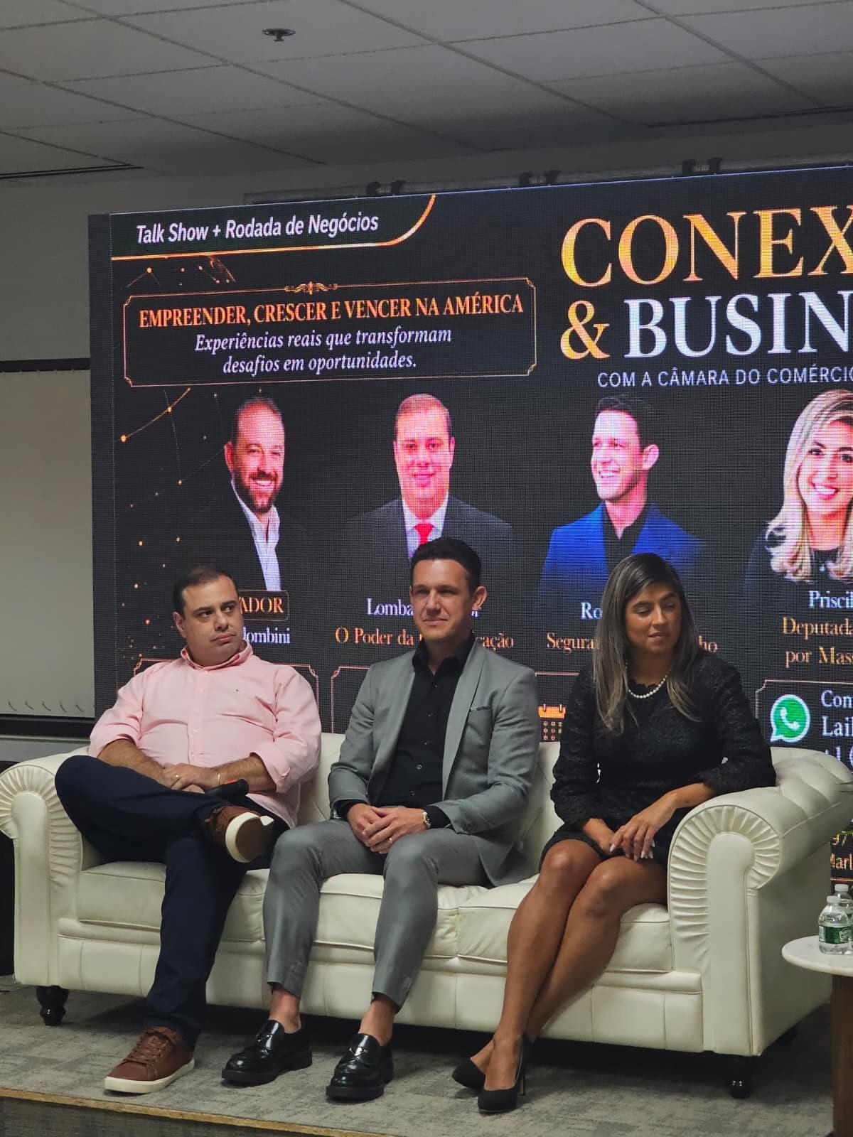 Conexão & Business reúne lideranças em Marlborough e destaca empreendedorismo, participação cívica e segurança