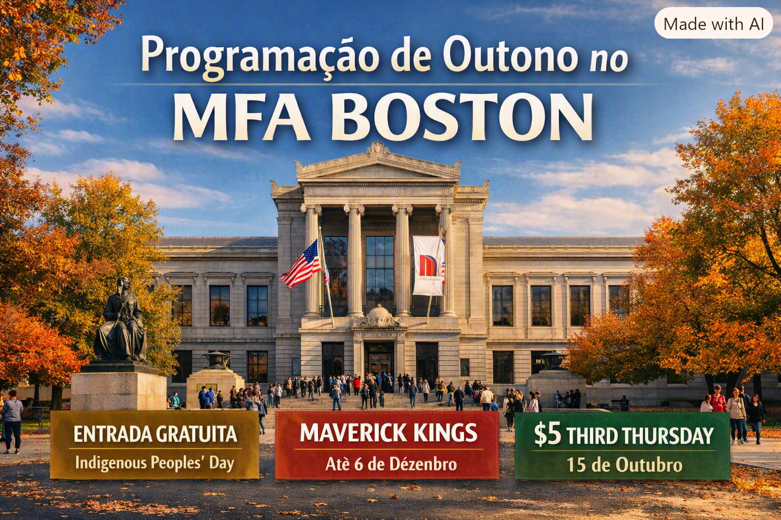 MFA Boston oferece programação especial de outono e entrada gratuita para a comunidade brasileira no Indigenous Peoples’