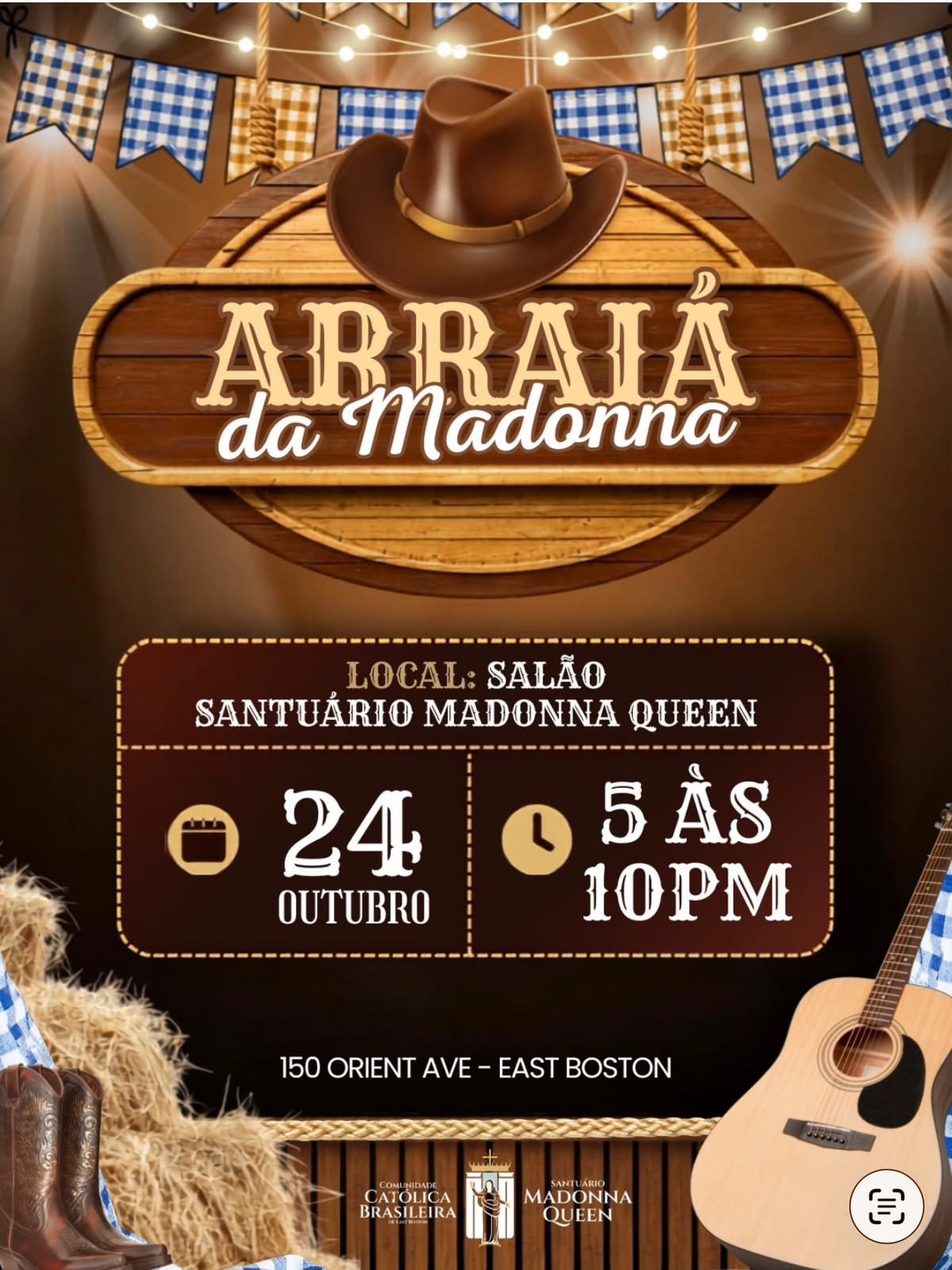 Arraiá da Madonna promete noite de muita alegria e diversão em East Boston