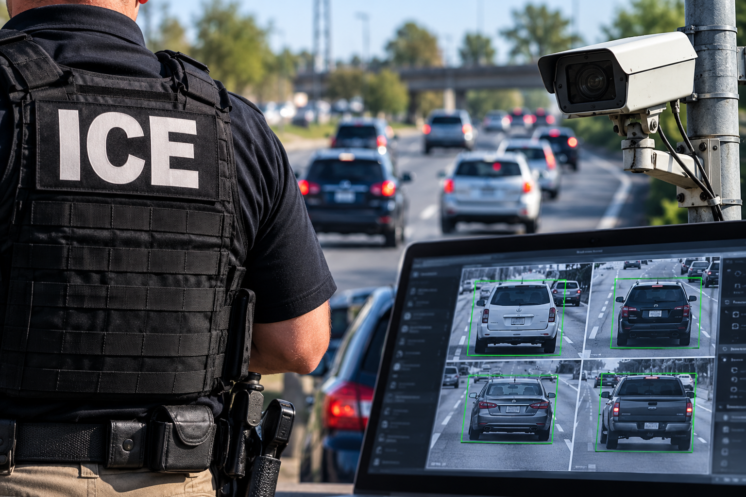 Policial é demitida na Geórgia por permitir que marido, agente do ICE, rastreasse veículos de imigrantes