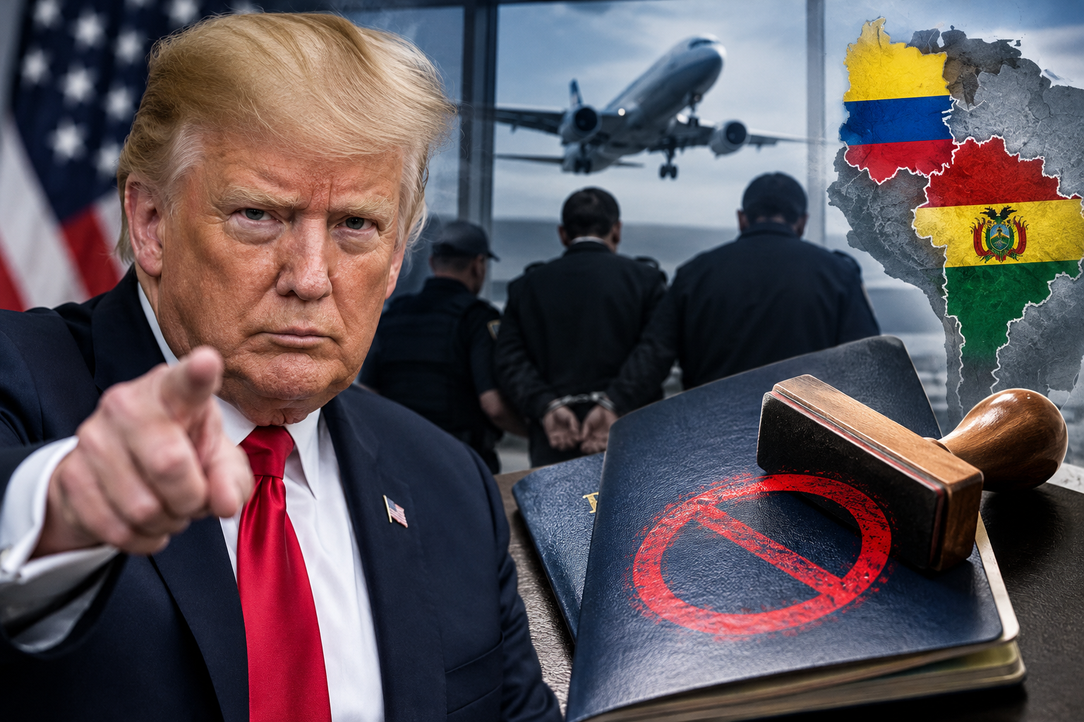 Trump endurece medidas contra corrupção e narcotráfico e impõe restrições de vistos a 61 pessoas na América Latina