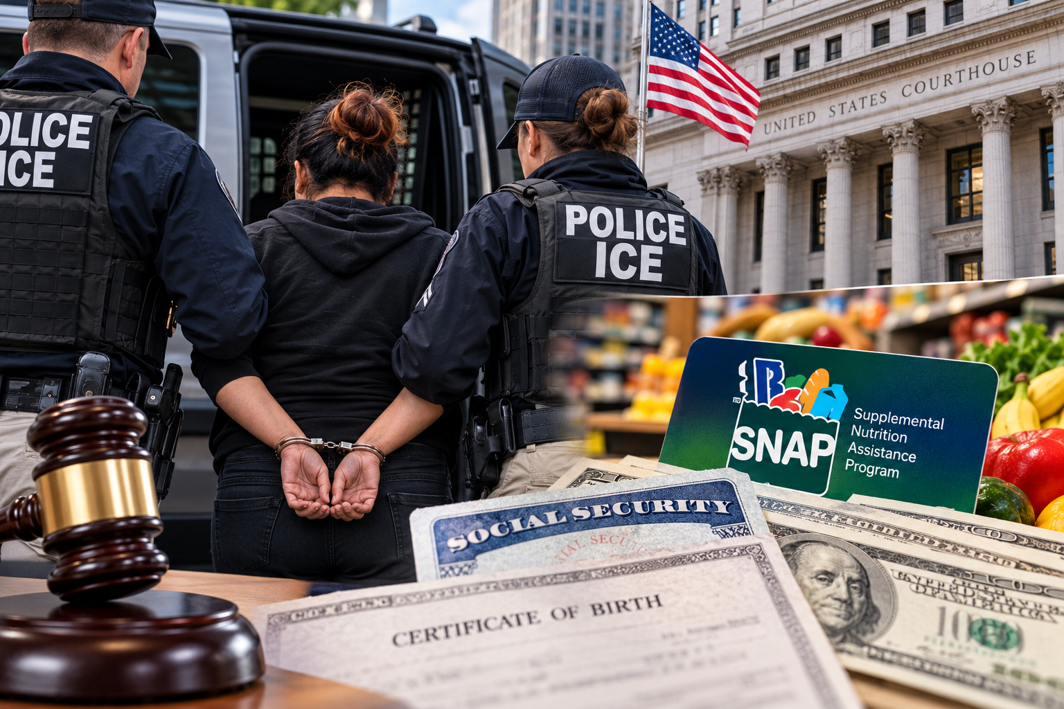 Imigrante é acusada de roubar identidade de americana para receber mais de US$ 11 mil em benefícios