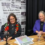 Rosangela Rennó e Kristen Gresh