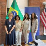 A apresentadora e educadora Jhenny Pachecho e suas convidadadas