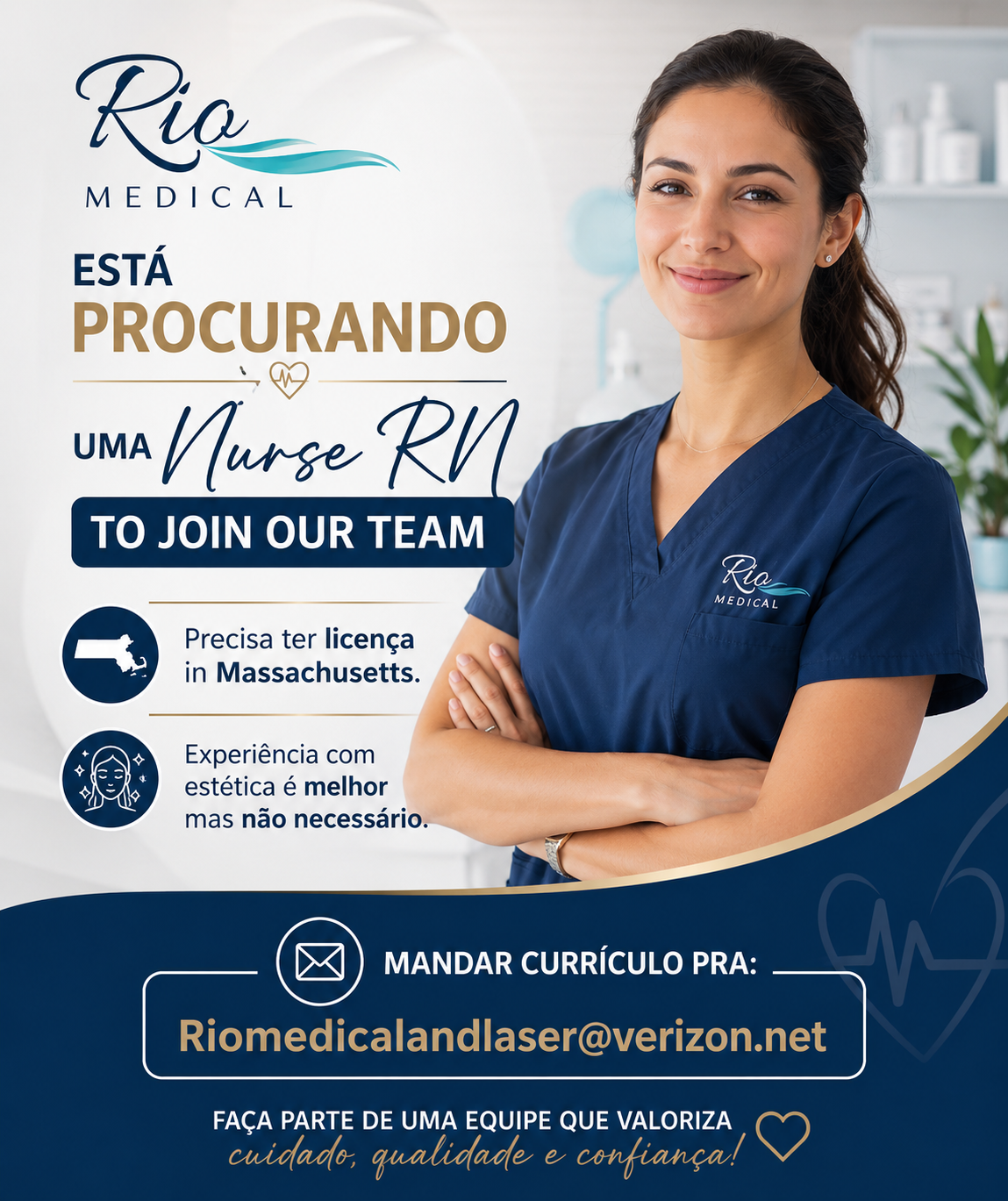A Rio Medical & Laser está contratando!